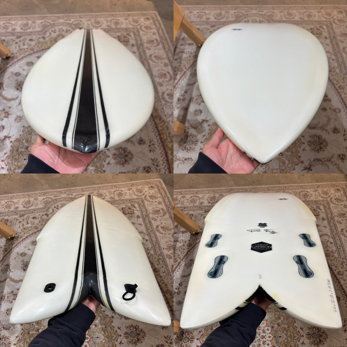 NO BRAND / 6`6 QUAD FISH